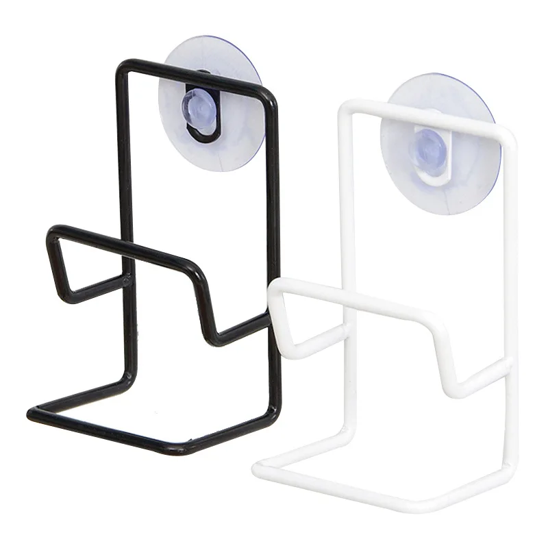 Suction Cups Bathroom Kitchen Sink Storage Organizer Wall Mounted Holder for Sponges, Soaps, Scrubbers Quick Drying Rack