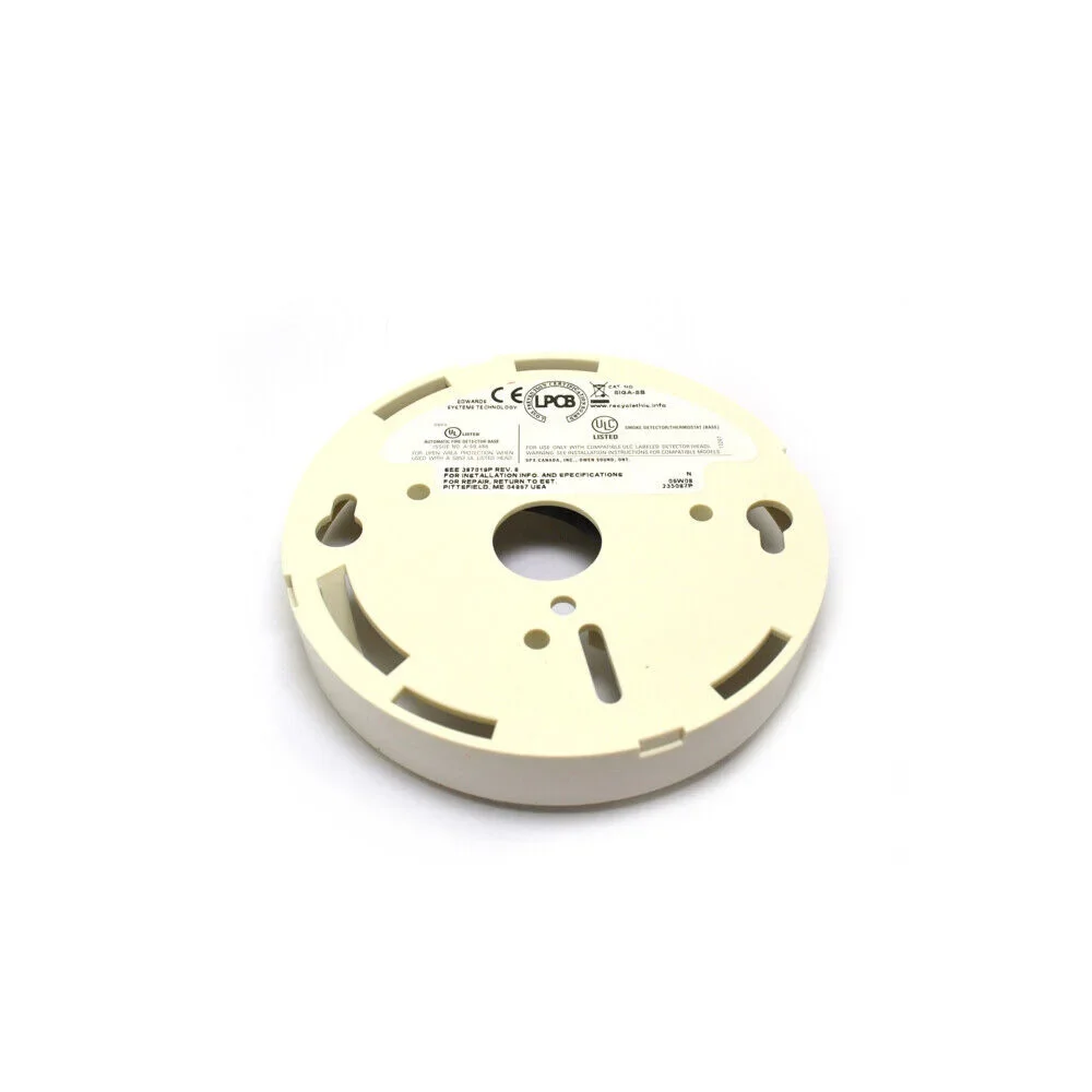 NEW EST SIGA-PS Intelligent Photoelectric Smoke Detector with SIGA-SB Base