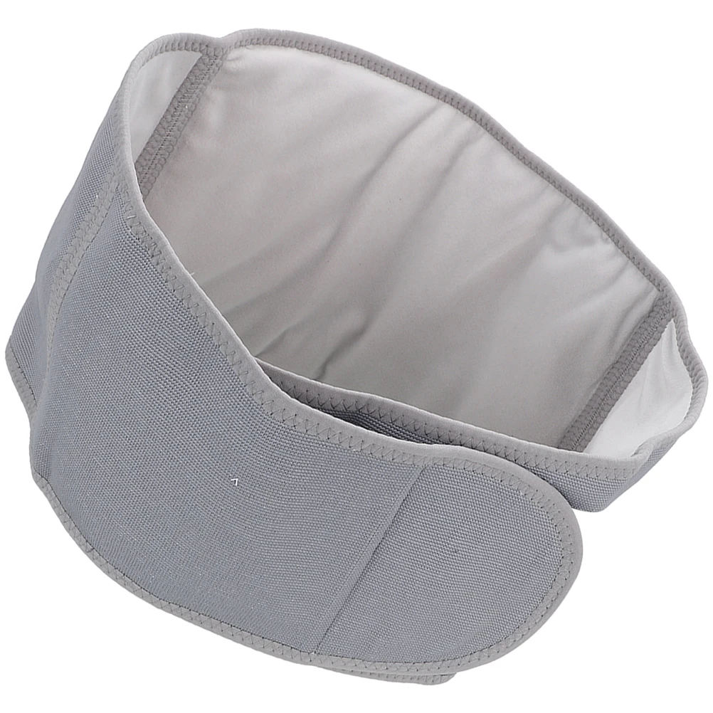 

Электрический серый самонагревающийся поясничный поддержка для фитнеса, термоуютный зимний удобный дышащий дизайн, простое управление