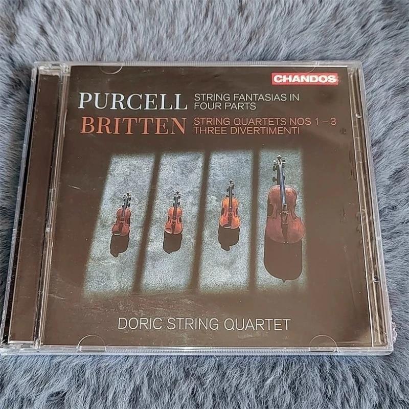 

Classical Music Purcell's "Fantasias for Strings" + Britten's "String Quartets" 2CDs, Performed By The Doric String Quartet
