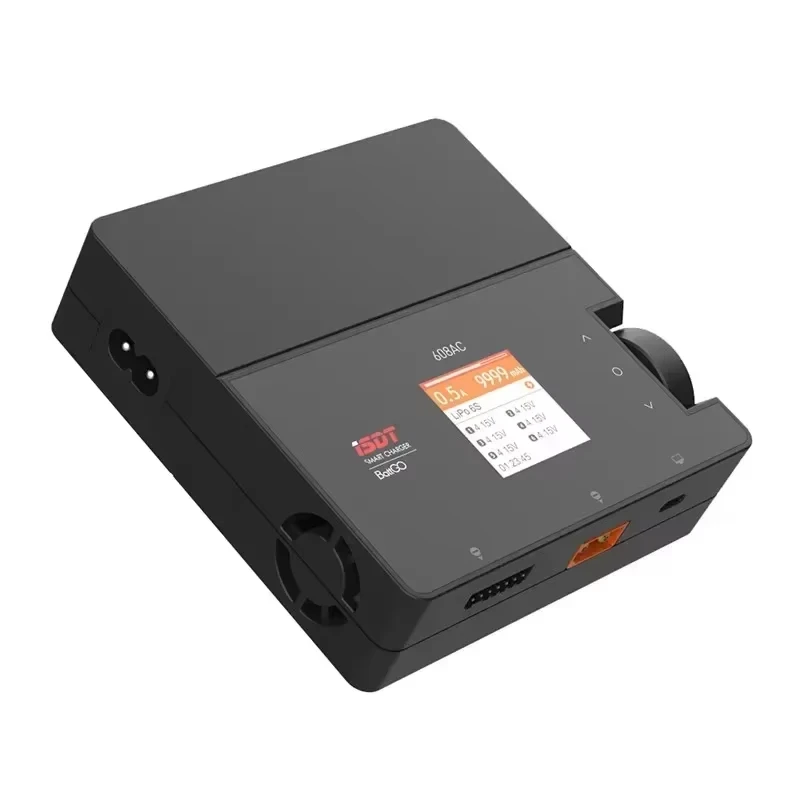 ISDT Smart Battery Charger Discharger 608AC AC 50W DC 200W with Detachable Power Supply for LiFe/Lilon/LiPo Battery Model Parts - Image 4