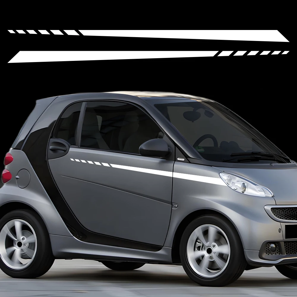 

Для умных дверей автомобиля, боковые наклейки, комплект автонаклейки, упаковка, виниловая пленка, водонепроницаемые наклейки из ПВХ для транспортных средств, автомобильные аксессуары, экстерьер