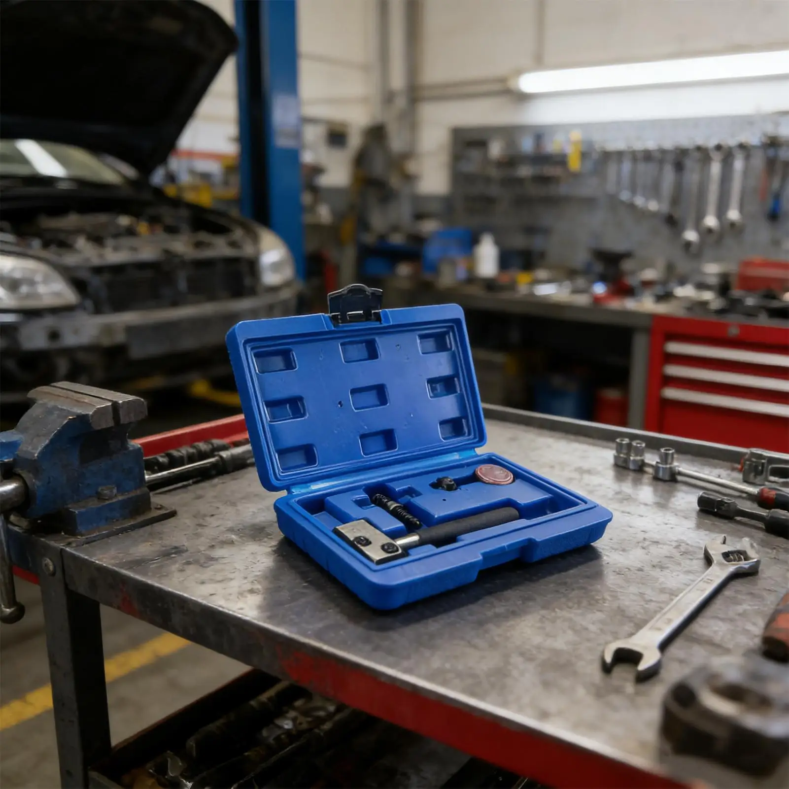 

Flaring Tools Set For Brake Line Handheld Heavy Duty Brake Line Flaring Tool For Automotive Repair For Auto Maintenance