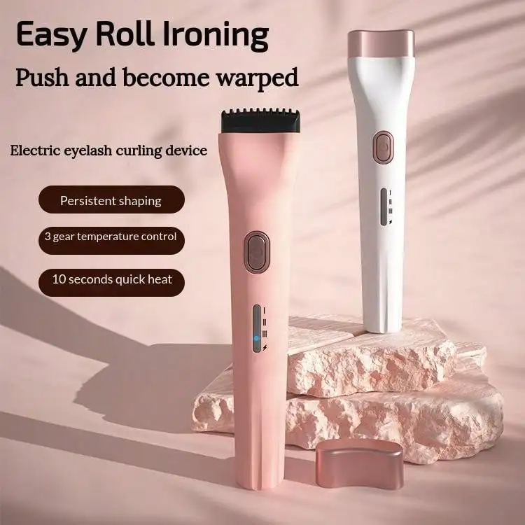電気加熱まつげカーラー、充電式、ハンドヘルド