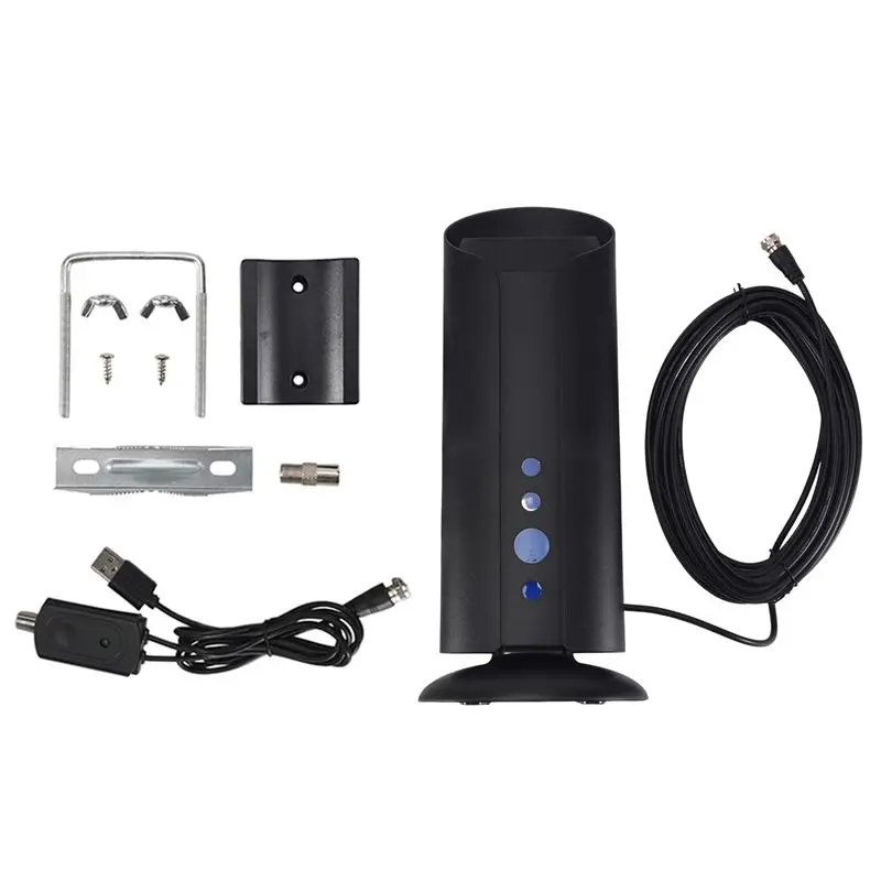 

A73E-1 Piece 8K 4K Full HD 450+ Antenna Miles Range HDTV Antenna With Best Powerful Amplifier And Signal Booster For Smart TV