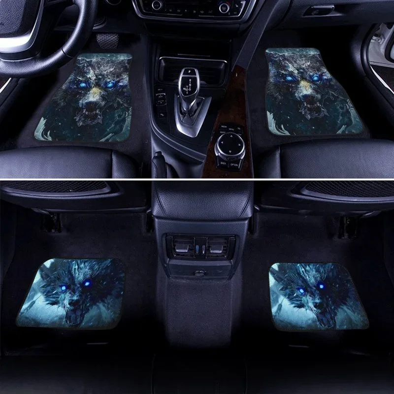 The Son Of Loki Wolf Car Floor Mats Custom Car Accessories 4PCs Pack