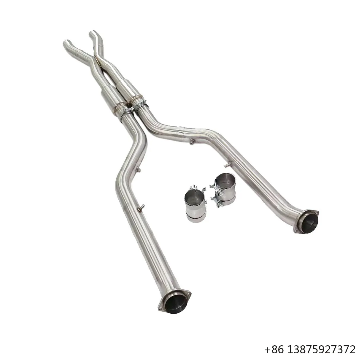 

For G90 M5 T304 Stainless Steel Exhaust Belt Opf Midpipe Ecnal Product