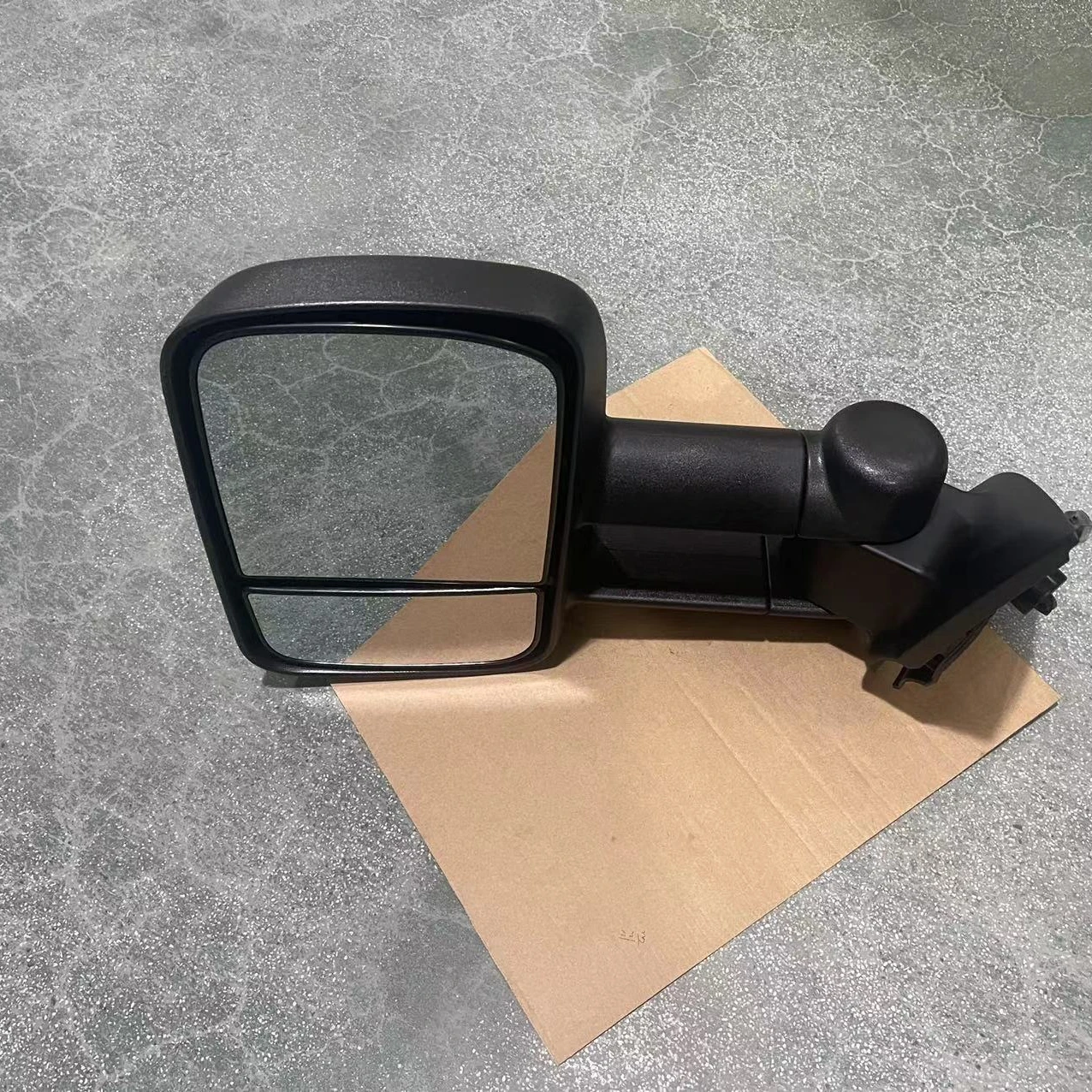 Pair of Manual Black Extendable Towing Mirrors For Mitsubishi Ttiton 2015 2016 2017 2018 2019 2020 2021 2022