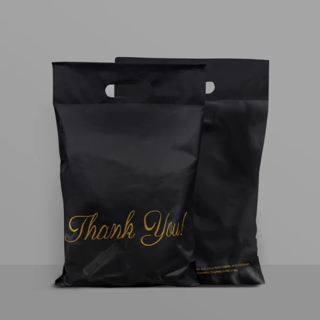 10/100PCS Portable Poly Mailer Adhesive Envelope Bag Eco-friendly Xmas Courier Birthday T-shirt X-mas Express Thank You Pouches