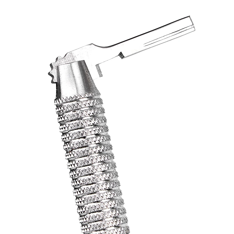 

1pc Dental Surgical Handle Adjustable Stainless Steel Surgical Handle 180-Degree Rotation Oral Implantology