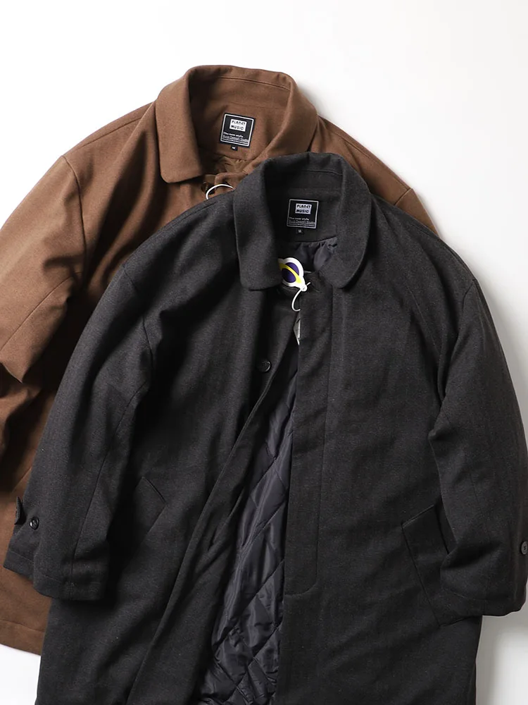 

Европейское шерстяное пальто большого размера с японским воротником, утепленное, средней длины, из хлопка и шерсти, молодежная зимняя верхняя одежда