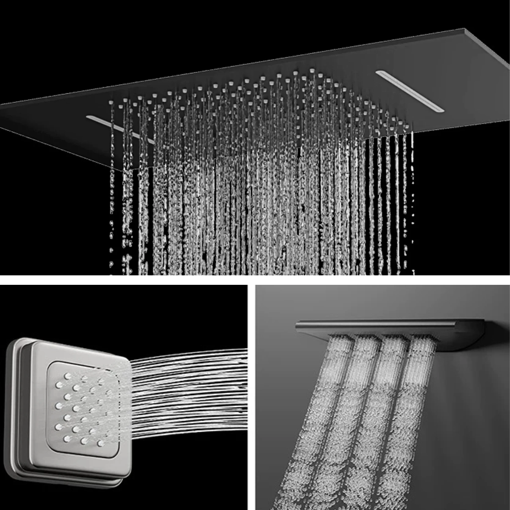 Luksusowy prysznic sufitowy z  – Rain Gauge Digital recenzja i cena