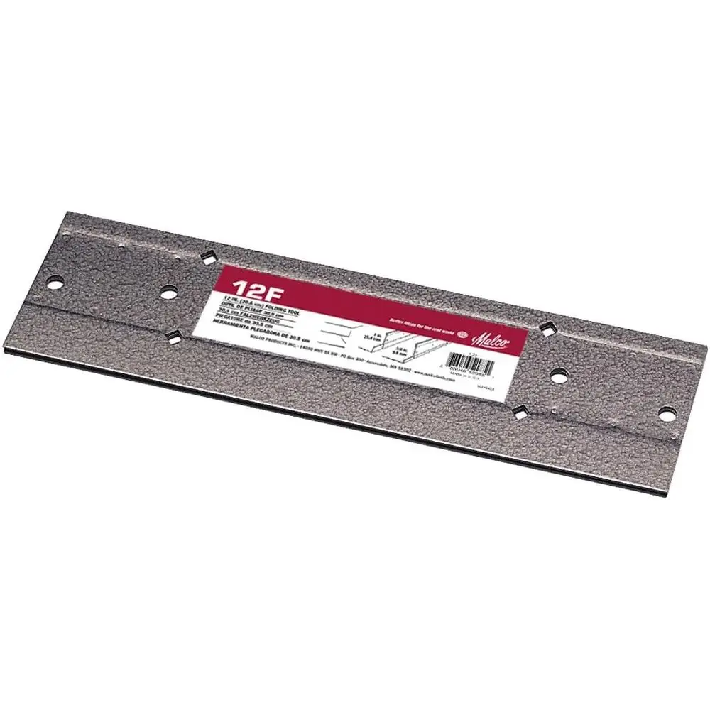 

12-дюймовый усиленный инструмент для фиксации листового металла, глубина 3/8 и 1 дюйм, производство США, идеально подходит для систем ОВКВ и металлической кровли