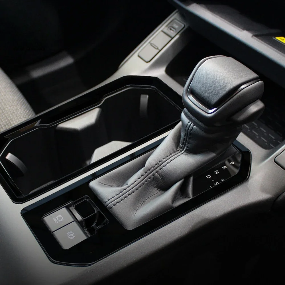 For Toyota RAV4 2026 ABS Car Center Control Gear Shift Panle Front Water Cup Holder Cover Trim Car Accessories(RHD)