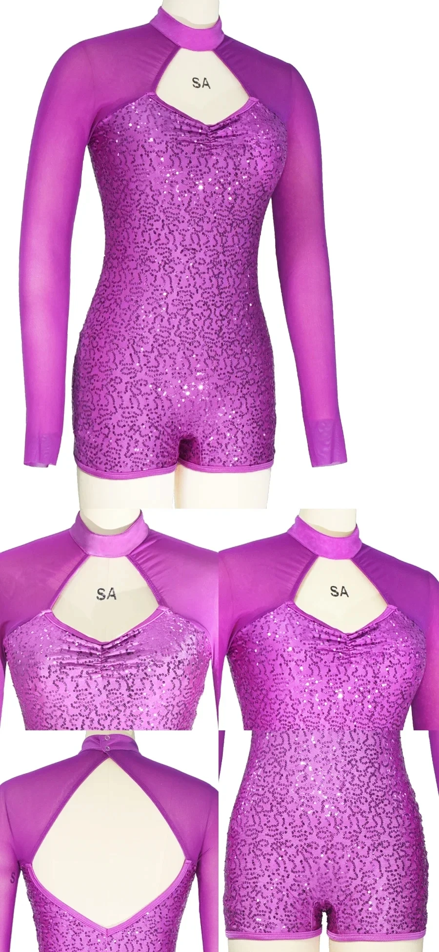 Customized sizes, customized colors, children's and girls' performance clothing, jazz clothing