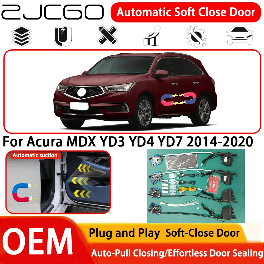 for Acura MDX YD3 YD4 YD7 2014-2020 Car OEM Plug and Play Automatic Electric Soft Close Door Comfort Closing System