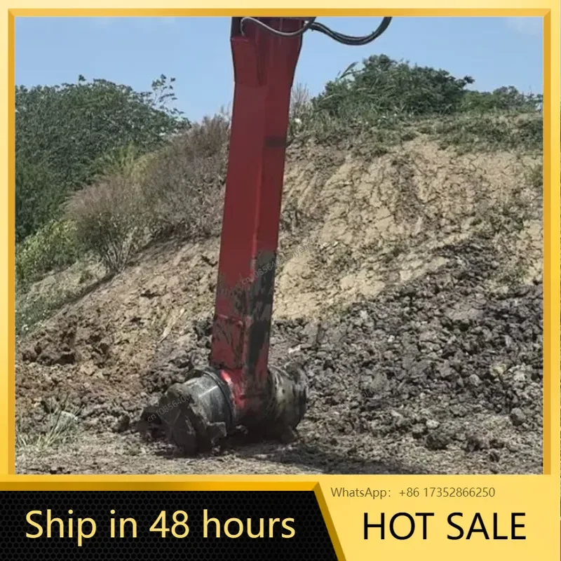 Excavator sludge curing mixer, river slurry curing mixer, hook machine hydraulic sludge mixer