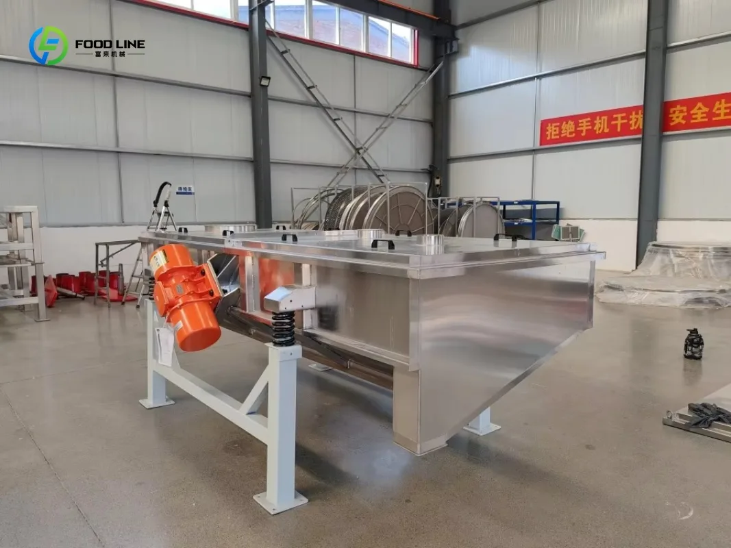 Linear Vibrating Sieve Ore Separator Industrial Grade High Efficiency Motor Stainless Steel Commercial OEM Customized