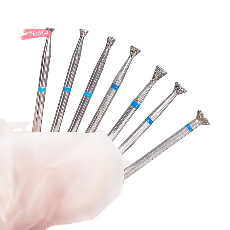 1 قطعة ملفات الأظافر الكهربائية Diamon-d القاطع مانيكير لقمة ثقب الأبيض طحن المطاحن القاطع مسمار أدوات الرسم اكسسوارات #2