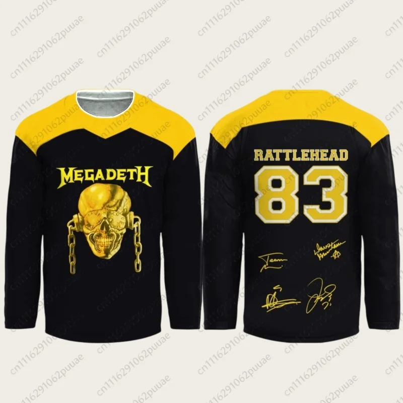 2026 3D Printed Rock Music Pattern Outdoor Sports and Leisure Style Fast Drying Breathable Long Sleeved Home Family Matching