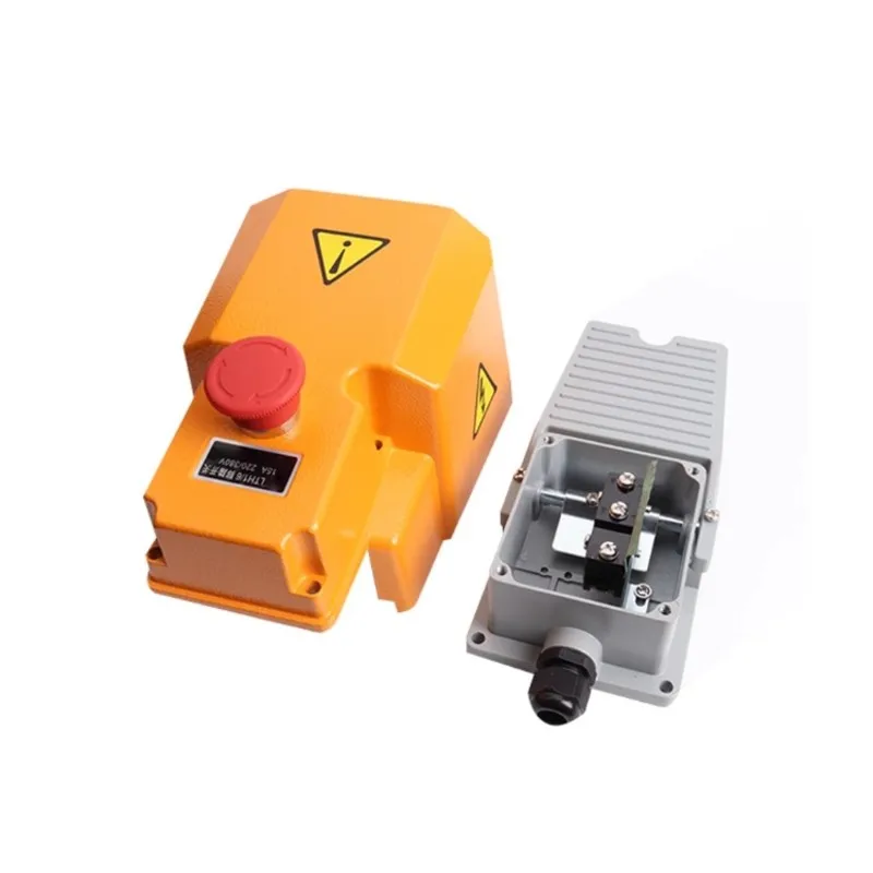 

[НОВИНКА! A93G] В комплекте кнопка аварийной остановки, промышленная ножная педаль, LTH-1/6 12V-380V для машин для резки и гибки металла.