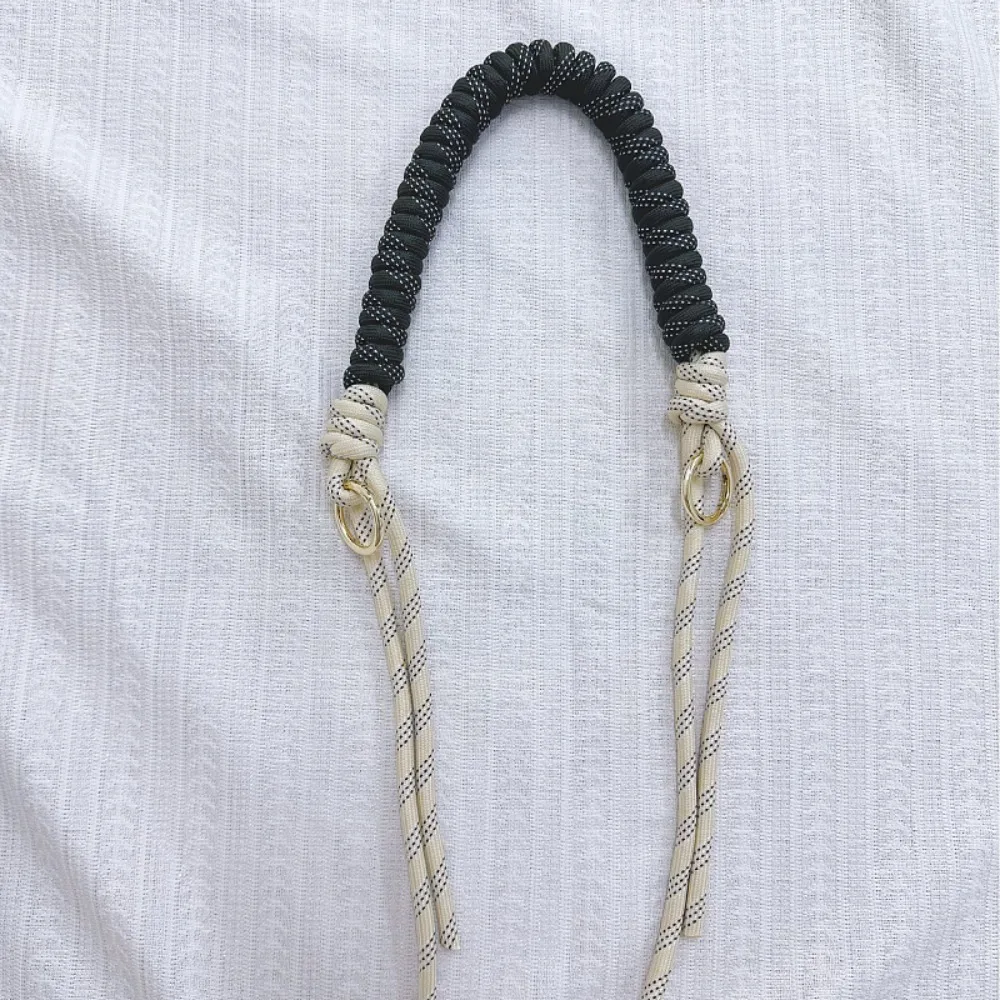 Premium Handmade Braided Bag Strap Versatile Short Handles Woven Shoulder Strap Universal Elegant Handbag Strap Tote