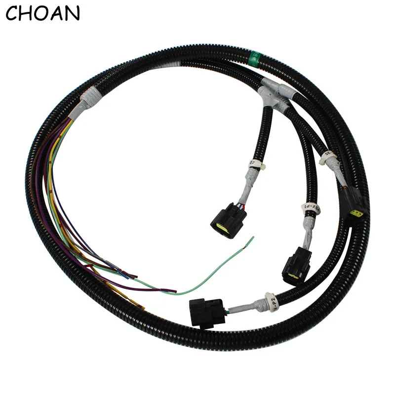 SK200-8 Engine Wire Harness Cable Assembly ASSY for Kobelco Excavator Construction Machinery Repair Replacement Parts