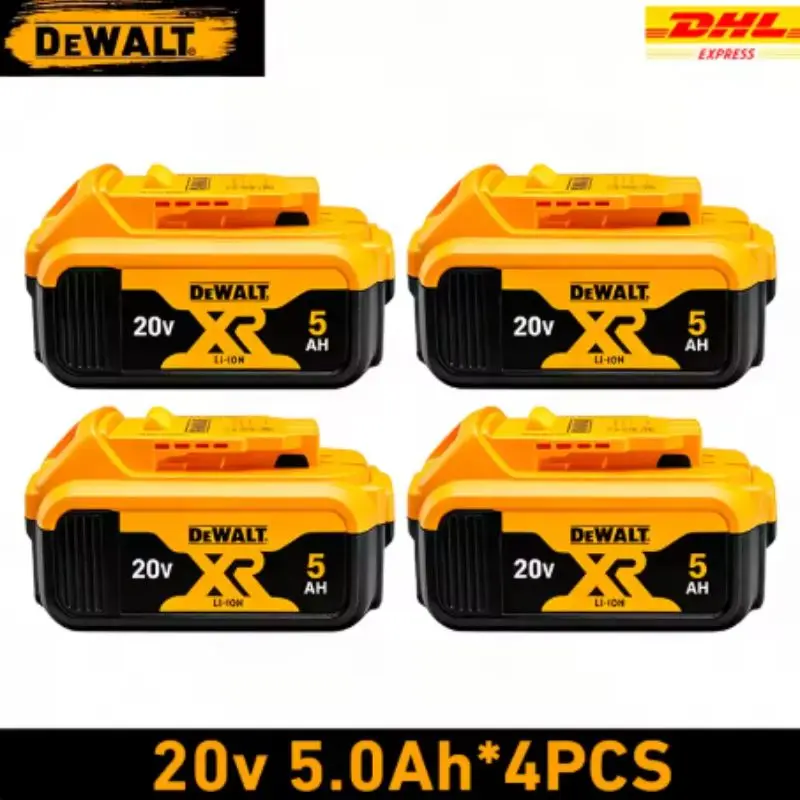 100%Original Dewalt Battery 20V 6Ah 9Ah Tool Battery DCB206 DCB205 DCB200 DCF887 DCG405 DCD791 DCF922 DCF850 DCD805 tool battery