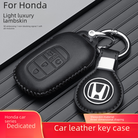 Special Shell Buckle Key Case For Honda Civic Accord Crv Hrv Zrv Xrv Vehicles Durable Abs Material Key Protector Cover