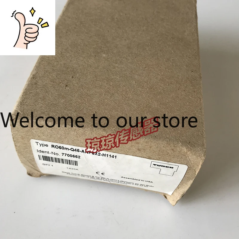 Original Turck Photoelectric Switch Sensor RO60M-Q45-ANP6X2-H1141