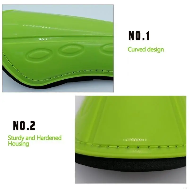 1 par caneleiras futebol respiráveis, protetores caneleiras futebol, equipamentos para meninos e meninas