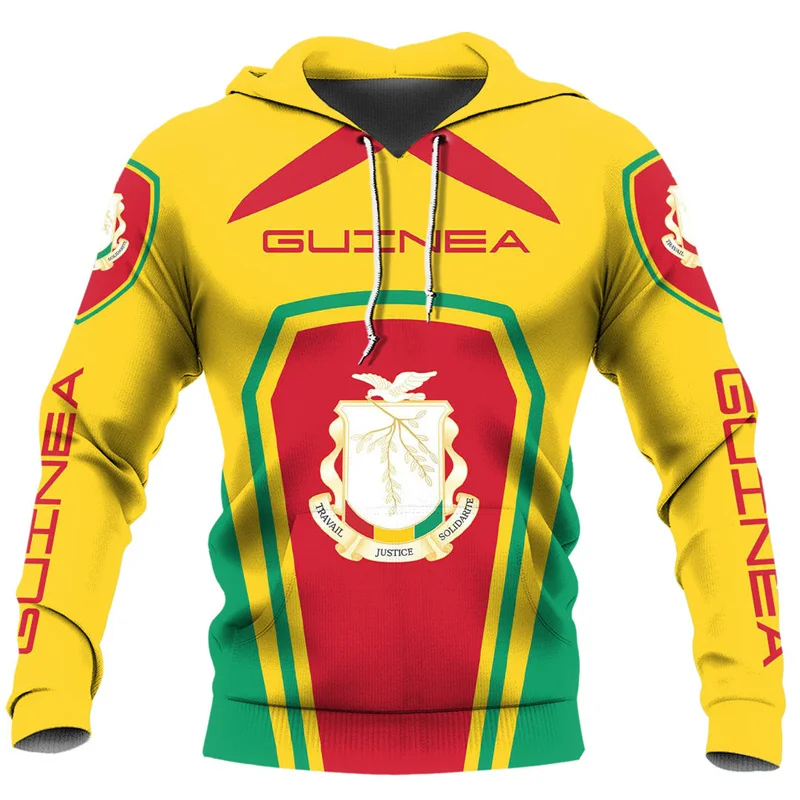 

Africa Guinea-Bissau Emblem 3D Print Hoodie For Men Clothes Patriotic Tracksuit National Map Flag Sweatshirt Male Tops Sportwear