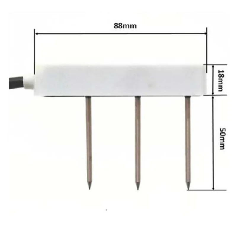 Imagem -04 - Sensor Industrial da Temperatura do Solo Digital Umidade ec Coco Shell Multiwool 420ma Rs485