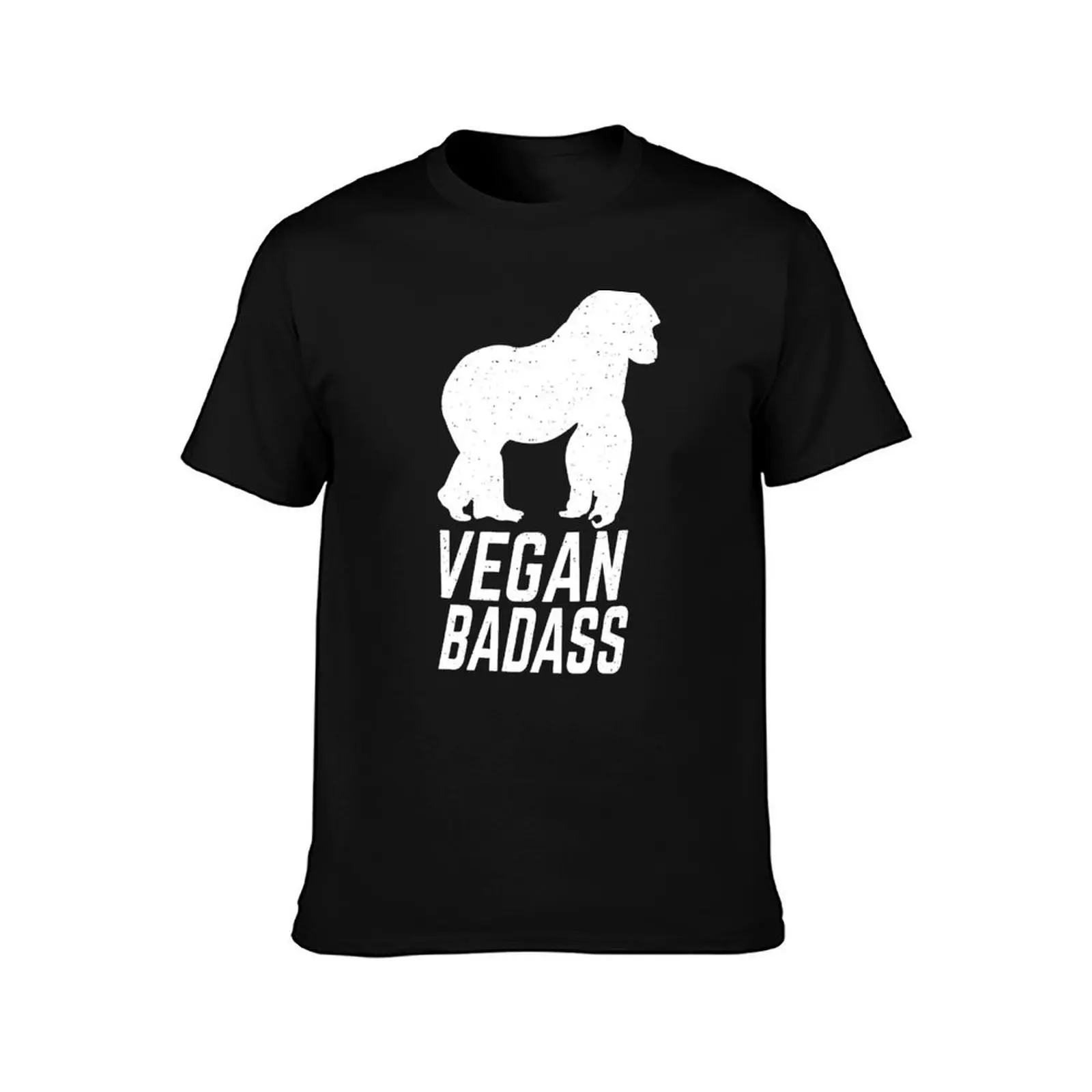 gorilla - vegan badass T-Shirt Work Utility Short Sleeve Shirt T-Shirt