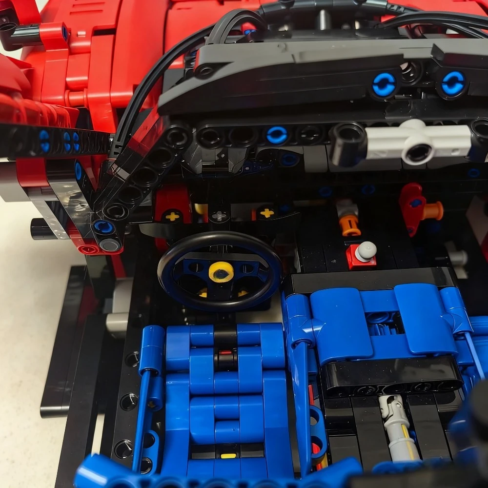 42143 Blocchi di costruzione SP3 - 2024 Nuovo supercar classico 3778 pezzi, modello meccanico fai-da-te per adulti, regalo perfetto