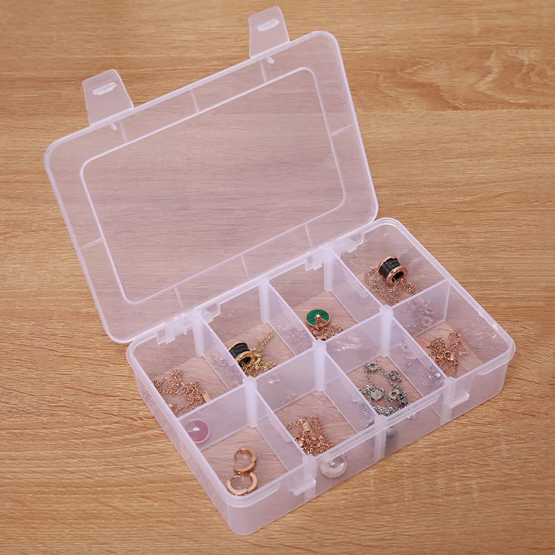 Storage Box Toys Organizer Practical Toolbox Plastic Container Box Tools Case Screw Sewing Component Jewelry PP Boxes