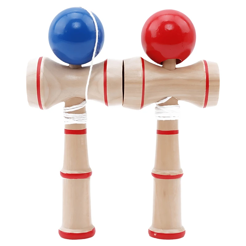 1PC Catching Cup Jade Sword Ball Red Blue Available Colorful Balance Training Hand Eye Coordination Stress Relief Game Props ZYF