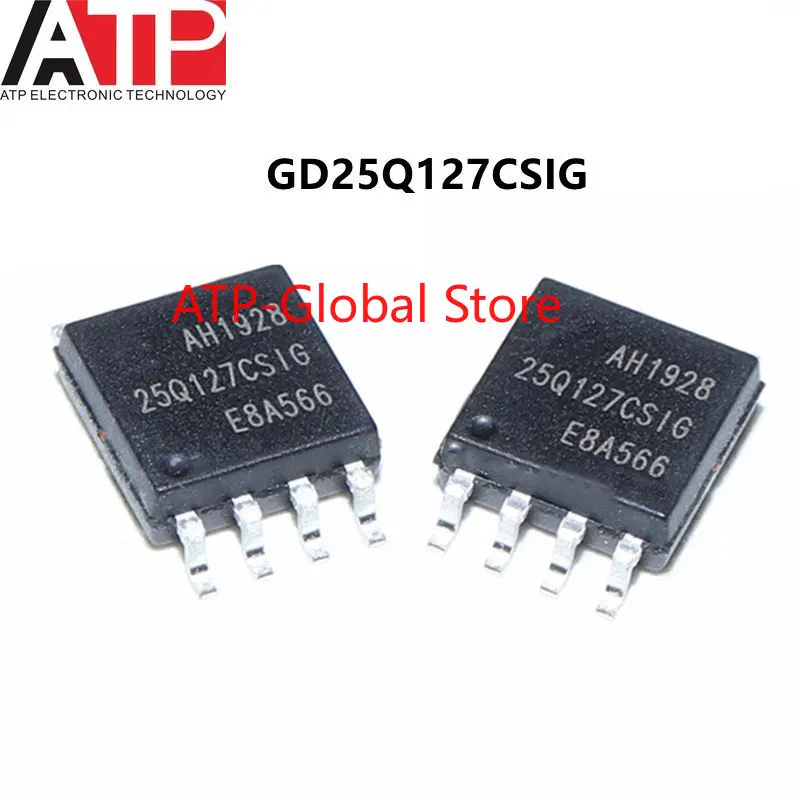 5-10pcs New Original GD25Q127CSIG 25Q127CSIG sop-8 Chipset In Stock ATP Store