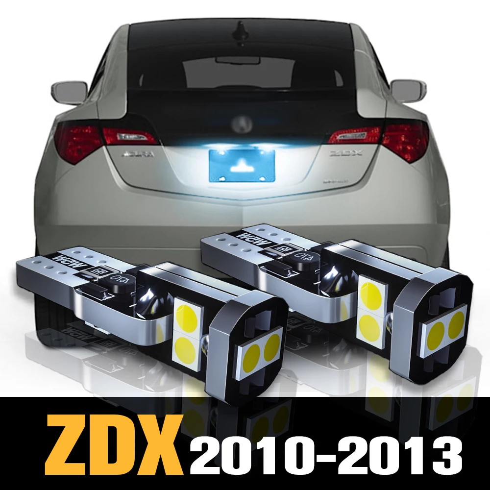 

2pcs Canbus LED License Plate Light Lamp Accessories For Acura ZDX 2010 2011 2012 2013