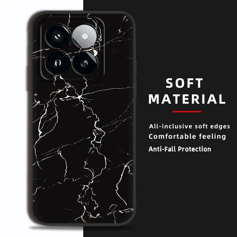 

Cartoon Dirt-resistant Phone Case For Xiaomi 14T Pro Cover Waterproof Anti-knock Anti-dust Soft case Silicone Cute TPU