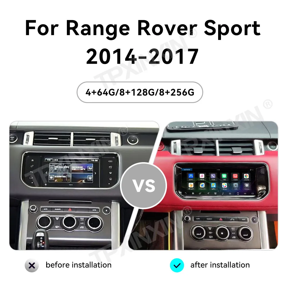 10.25Inch Touch Screen radio Android 13.0 for Land Range Rover Sport 2014 - 2017 Car Stereo Autoradio multimedia 4G carplay Unit