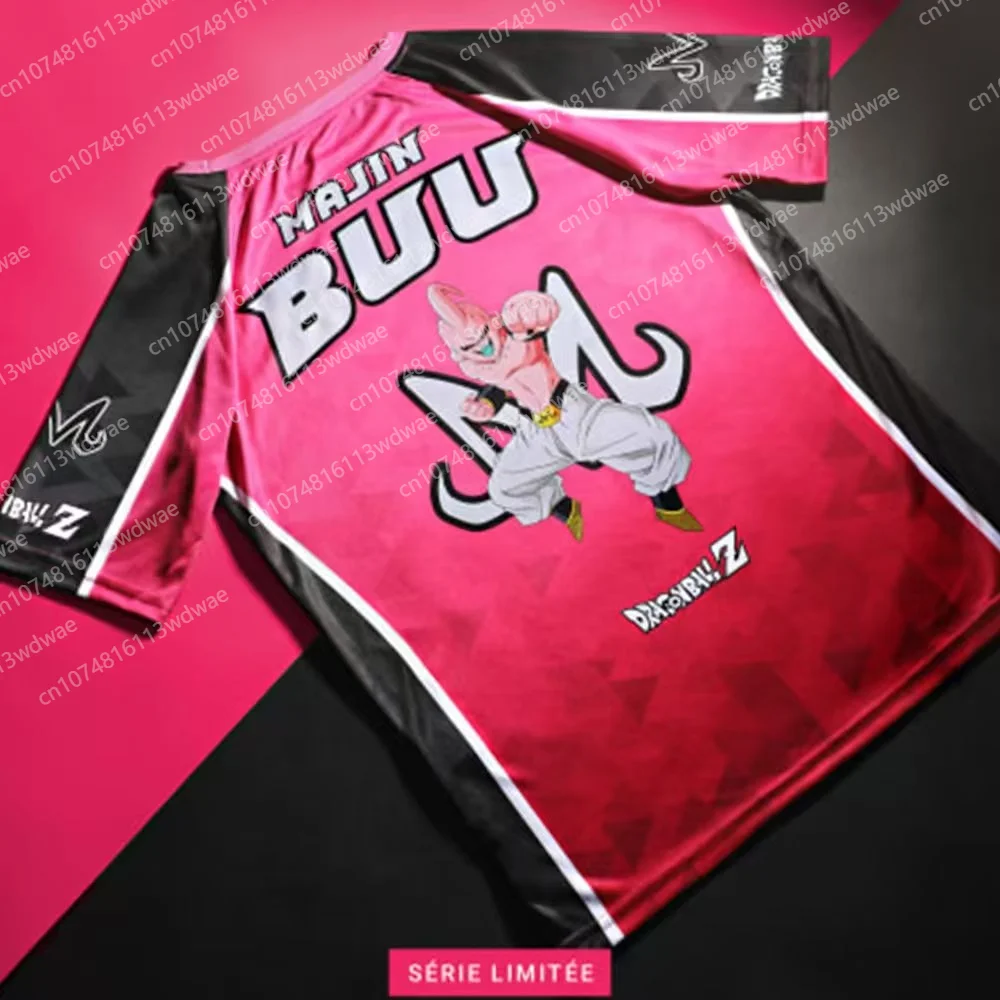 

Dragon Ball Z Majin Buu футболка аниме косплей костюм топ Majin M символ Saiyan уличная японская классическая аниме детская футболка
