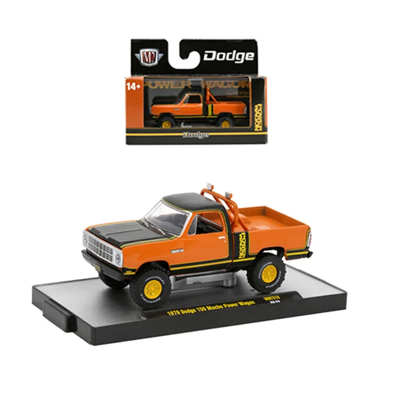 

M2 Machines 1:64 1979 150 Macho Power Wagon из сплава, коллекция автомобильных моделей, украшение, совершенно новая посылка