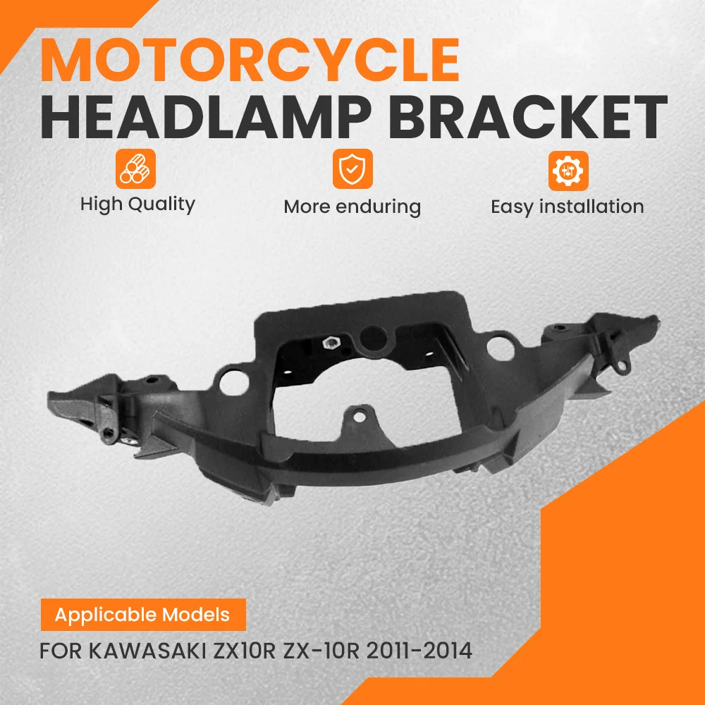 

Motorcycle Front Upper Fairing Cowling Headlight Headlamp Stay Bracket Holder For KAWASAKI NINJA ZX10R 2011 2012 2013 2014