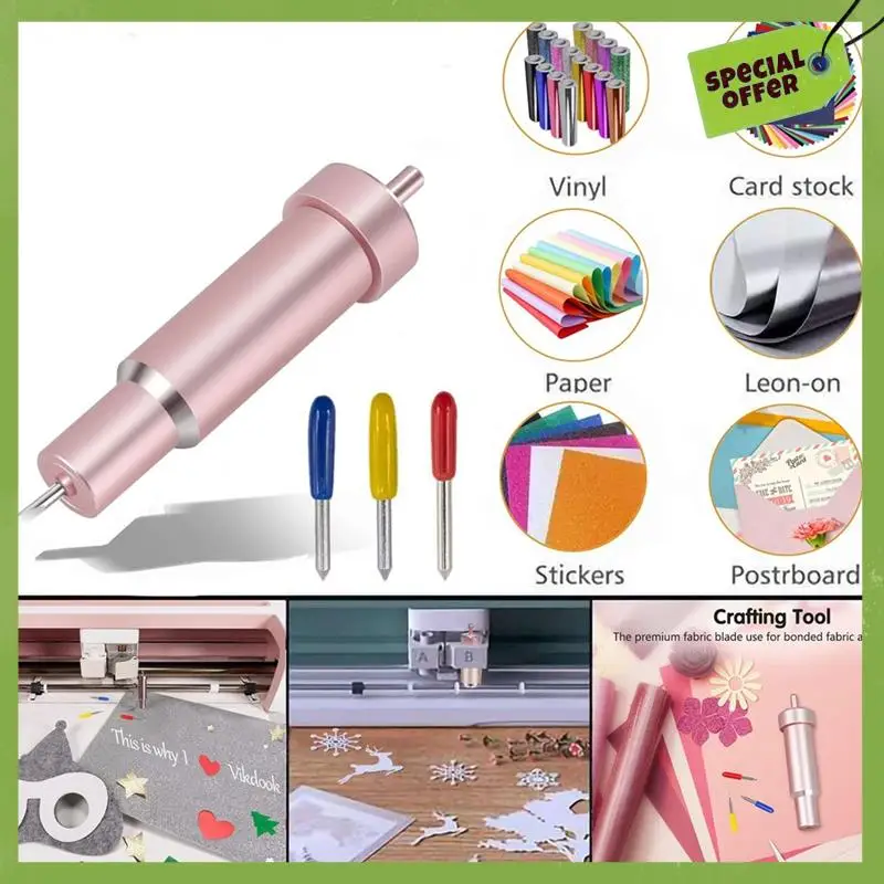 Classy-Fine Point Blade Housing Deep Cut Blade Replacement Compatible With 3 Explore 3 Air 2 For Craft Work Card