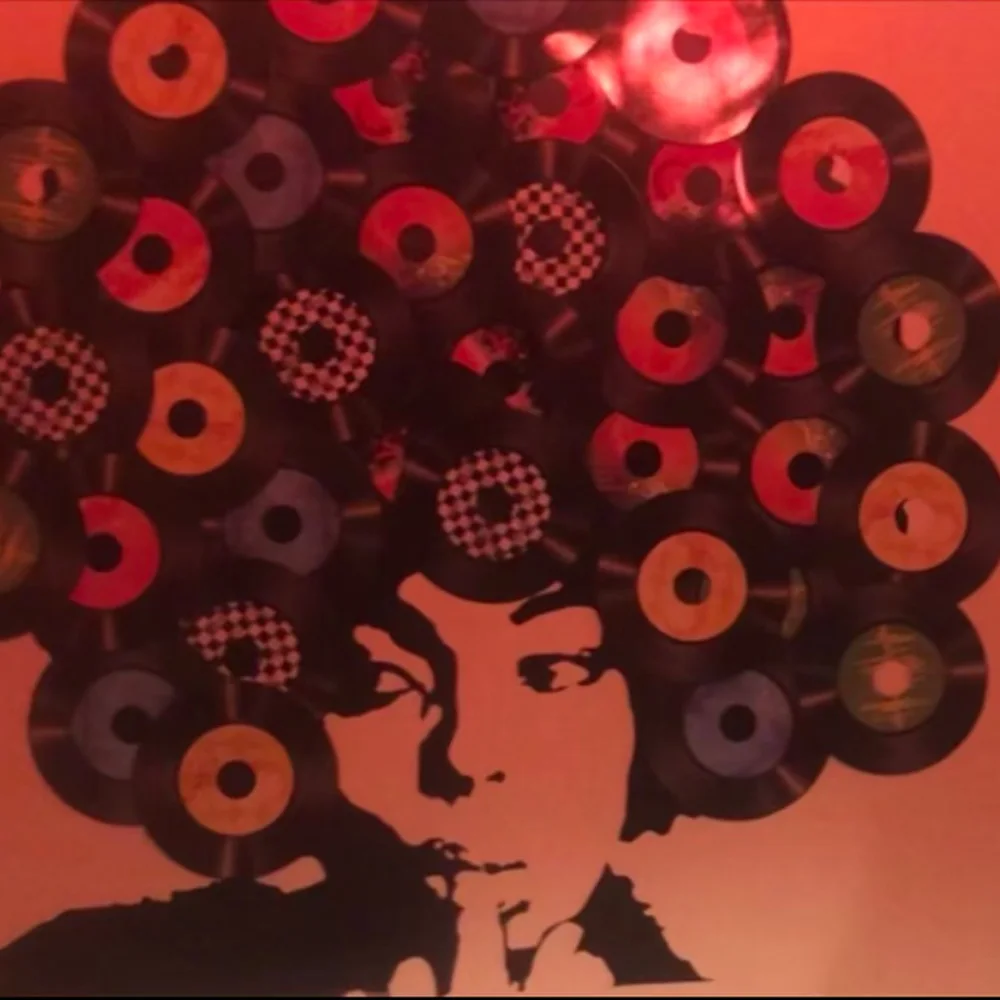 Vintage Records Rock and Roll Music Party Background Wall Decoration 80s 90s Birthday Party Disco Music Party Decor Supplies
