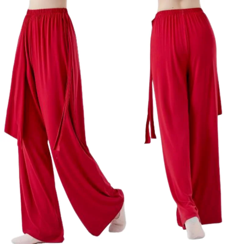 

Прямые брюки с высокой талией для женщин, повседневные танцевальные брюки, широкие длинные брюки, ранняя осень, новый Sle