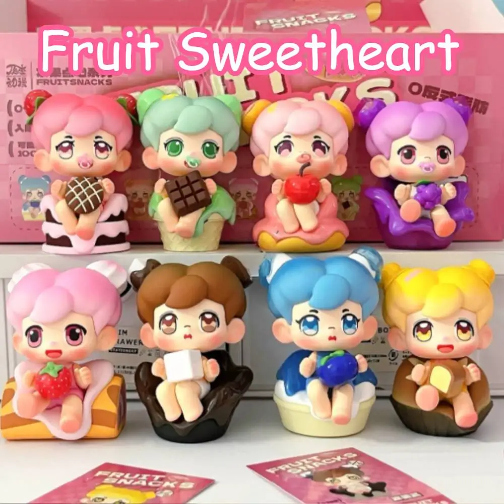 

Fruit Sweetheart Series Cute Mini Mystery Boxs PVC Blind Box Desktop Decoration Mystery Box Doll Surprise Collectible Toy Gifts