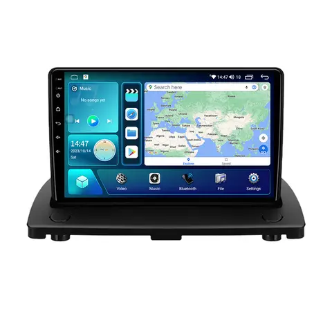 Volvo XC90 2004 - 2014 용 옥타 코어 CPU 8G128G 안드로이드 자동 자동차 라디오 GPS 네비게이션 멀티미디어 스테레오 플레이어 Carplay 헤드 유닛
