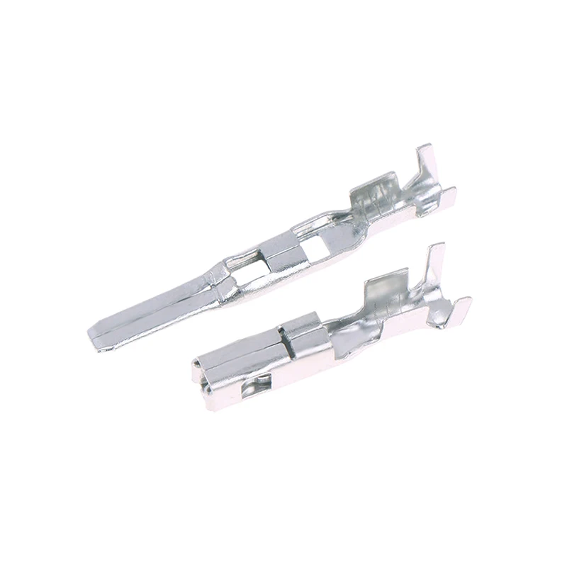 Hot Sales 10 Pcs 2.8MM Car ECU Terminal Wire Brass Crimp  FCI Big Pins For Connector DJ627-2.8A DJ616A-2.8*0.8B